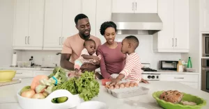 Healthy family meals